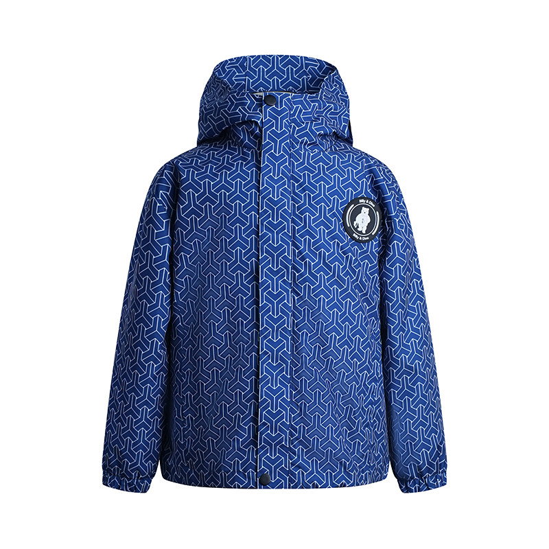 雪中飞儿童装三合一外套男童女童春秋季2025新款冲锋羽绒早秋衣服