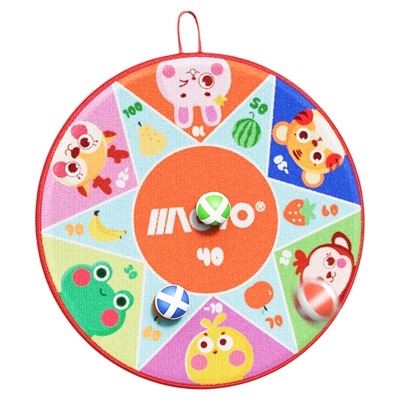 麦克羊儿童飞镖盘粘粘球粘靶球