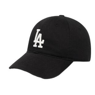 韩国正品MLB帽子黑色LA大标女防晒大标男棒球帽遮阳潮鸭舌帽CP66