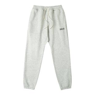 WEBALLER加绒卫裤男秋冬季华棉奥粒绒加厚长裤运动跑步长裤篮球裤