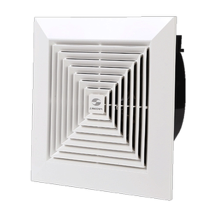 松日强力换气扇10寸卫生间吸顶厨房集成吊顶排风扇静音浴室排气扇