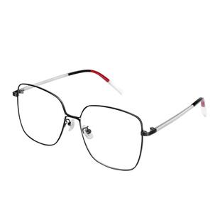 LOHO商场同款眼镜男女款平光镜片眼镜女黑框素颜镜框KBT98735