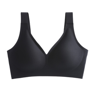 无钢圈无痕聚拢内衣女大胸显瘦缩胸薄款防下垂收副乳胸罩显小文胸