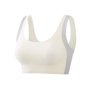 猫人少女内衣学生初中高中女童发育期二阶段运动防震无痕背心文胸
