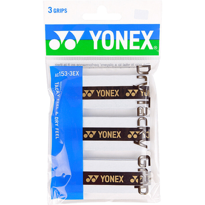 YONEX尤尼克斯羽毛球手胶yy干爽型粘性吸汗带兼具防滑柄AC153-3EX