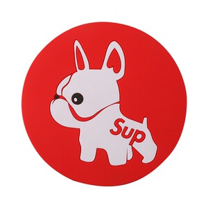 卡通车载汽车防滑垫中控仪表台手机车内车载置物垫香水摆件硅胶