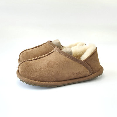 冬季包跟拖鞋懒人鞋桑坡皮毛一体