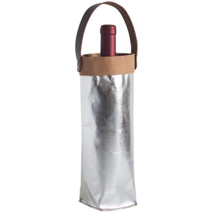 手提红酒袋单支装中秋送礼白葡萄酒酒盒牛皮纸年会红酒礼袋双支装