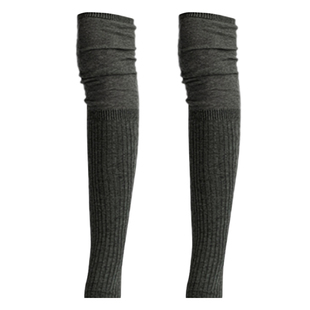 夜间教习室靴子袜子女秋季长筒袜美拉德jk白色长靴袜套堆堆袜女秋