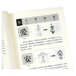 说文解字详解正版 给孩子的汉字王国许慎著 象形文字演变书图解 中小学生版注音版 古代汉语字典 儿童读物课外书学习画说部首今释