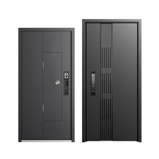 亚太天能通风智能门防盗入户门带窗门中门家用3D人脸进户门大门