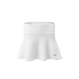 FIZZCOCO白色网球裙女夏季羽毛球服运动健身短裙高尔夫百搭半身裙