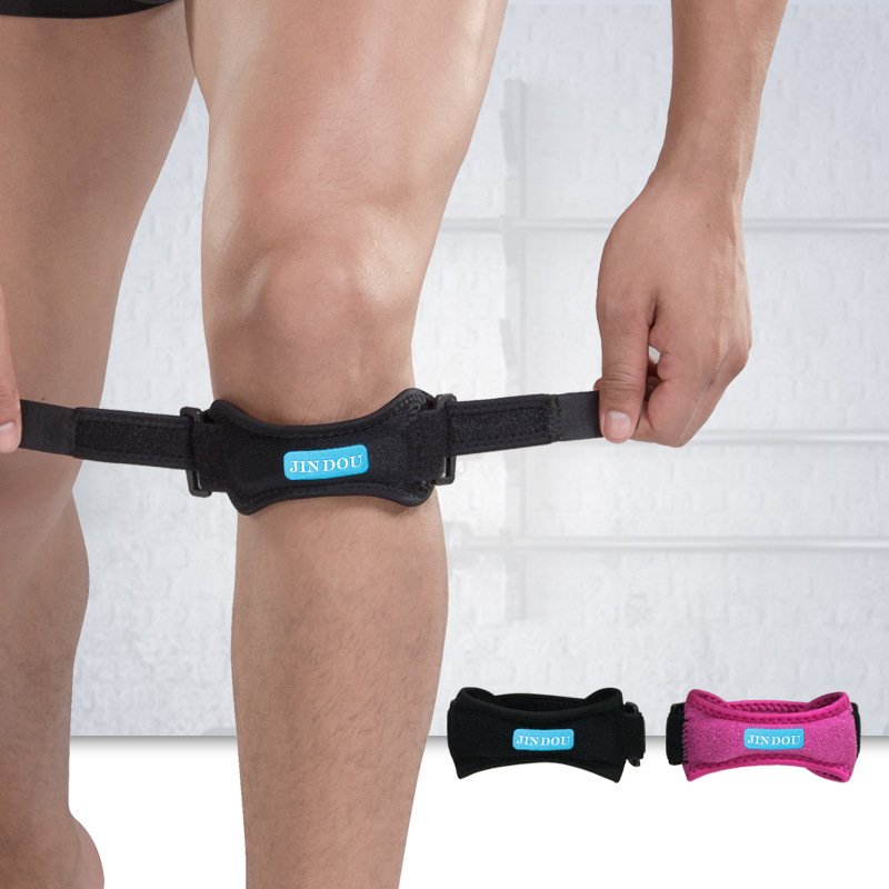 运动护膝护髌骨带健身护具男女一件登山夏季护具男女士膝盖