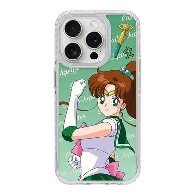 THE HOOD 美少女战士联名 木野真琴 适用苹果iPhone16/15/14/Plus/Pro/Max磁吸情侣气垫防摔手机壳镜面保护壳