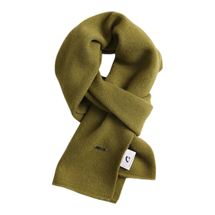 盈妹纯粹主义丨康赛妮双面精纺山羊绒围巾纯色高级感围脖礼盒送人