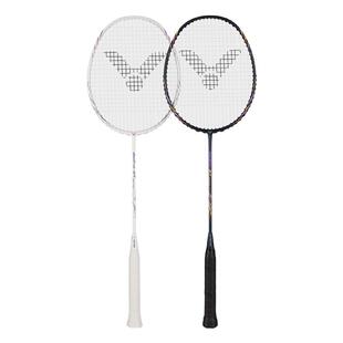 VICTOR/威克多 羽毛球拍 全碳素碳纤维成人入门双拍套装 ARS-007
