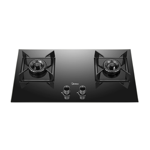 美的燃气灶煤气灶家用双灶天然气液化气猛火灶台Q310嵌入台式灶具