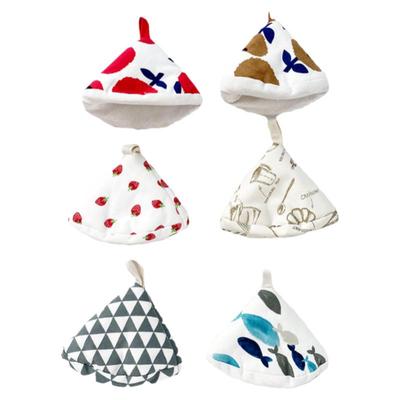 唯物生活布艺锅帽手套可爱ins风