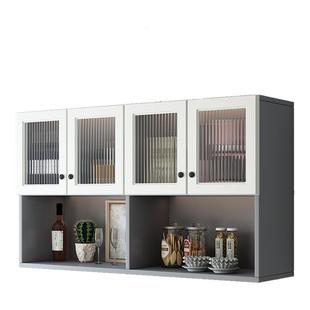 厨房吊柜挂墙式书架墙壁柜顶柜卫生间收纳柜墙上置物架阳台储物柜