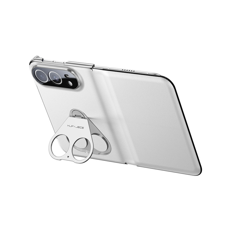 适用iphoneDuo双指环真皮保护套