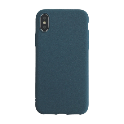 蓝色适用华为磨砂软壳