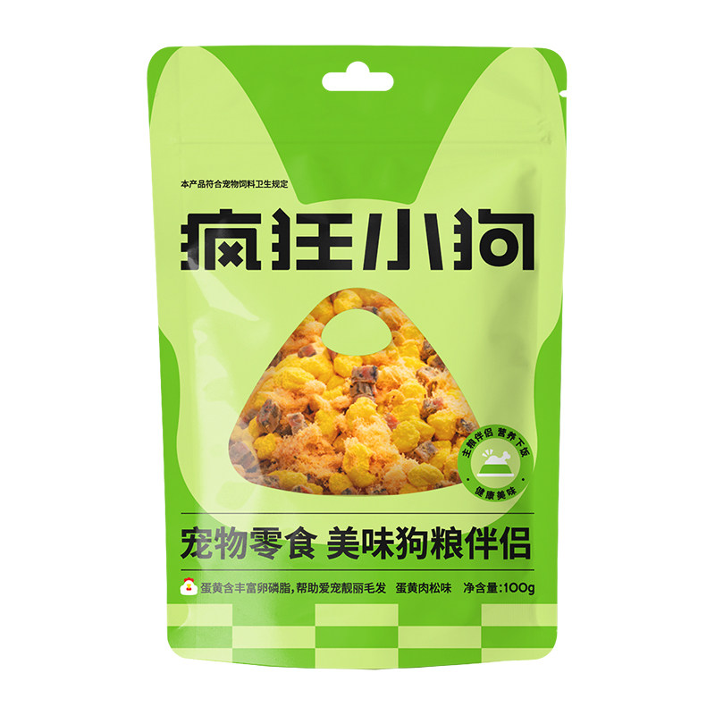 疯狂小狗零食狗粮伴侣狗狗肉松