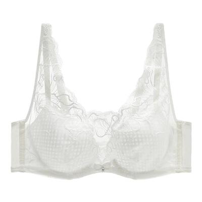 【宋轶同款】安莉芳风巢杯夏季软支撑内衣女轻薄文胸大胸显小蜂巢