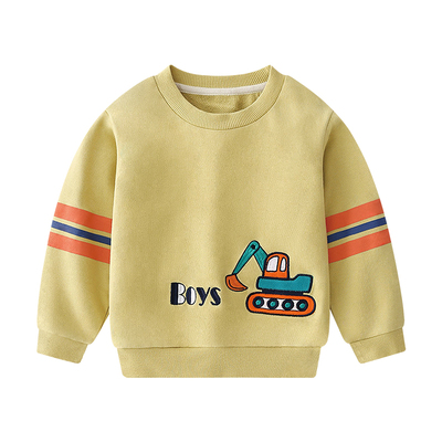 纯棉男童卫衣早秋装新款洋气宝宝