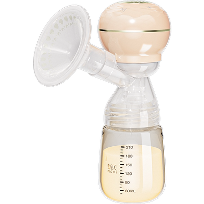 新贝便携一体式单边吸奶器