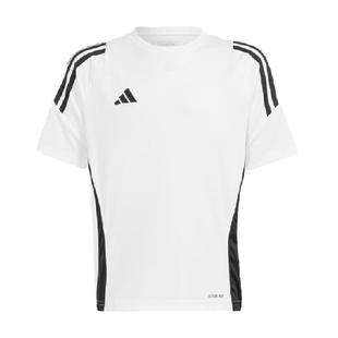 adidas阿迪达斯儿童上衣24年新款足球衫运动短袖球衣 IS1033