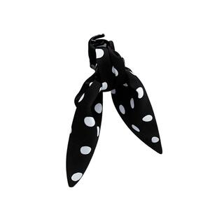 玫瑰的故事刘亦菲黄亦玫同款波点马尾抓夹女蝴蝶结发夹盘发鲨鱼夹