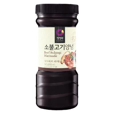 韩国进口清净园牛肉840克腌肉