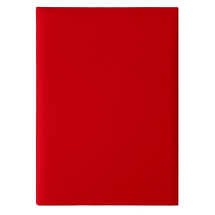 朗诵稿夹本诗朗诵文件夹元旦开学晚会年会主持人台词稿夹子书夹会议合同签约本红色绒面a4诗歌朗读演讲稿夹板