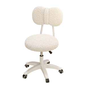 梳妆凳主卧室高颜值梳妆台椅子书房转椅女生化妆椅轻奢美甲凳子