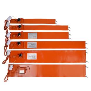 200L油桶加热带硅胶伴热带加热器工业电加热带煤气液化气防冻高温