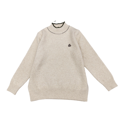 半高领毛衣女宽松加肥大码针织衫