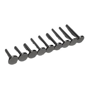 F136植入级钛合金耳钉底座16G18G20G插针 内螺纹舌钉唇钉备用底座