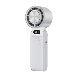 制冷小空调]手持风扇小型便携式电风扇随身折叠冰敷降温学生上课静音usb办公室桌面户外挂脖高速充电暴力涡轮