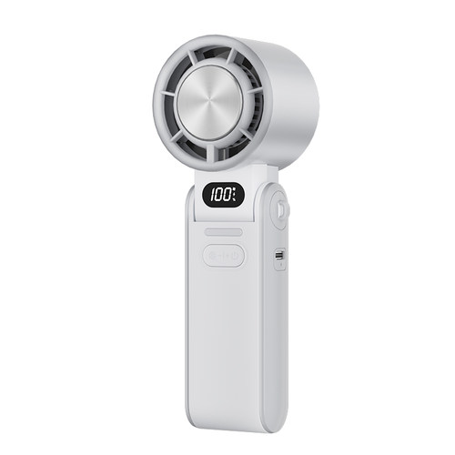 制冷小空调]手持风扇小型便携式电风扇随身折叠冰敷降温学生上课静音usb办公室桌面户外挂脖高速充电暴力涡轮