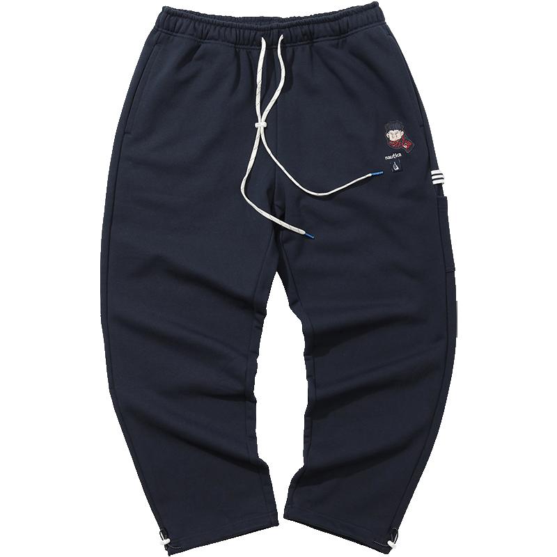 【联名系列】nautica白帆 x 爆尼膏中性休闲运动卫裤BGKW4403