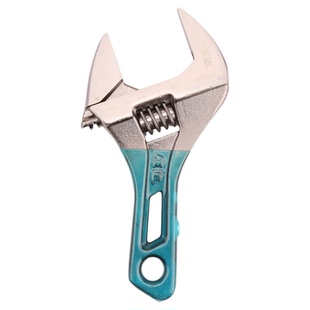 威达大开口扳手短柄活动扳手管道维修工具开口板子家用卫浴活口板