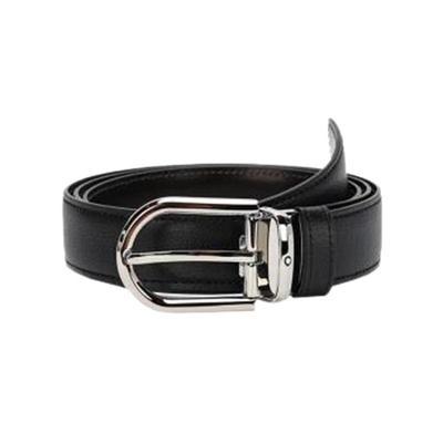 万宝龙男士商务休闲牛皮革皮带