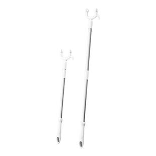 日式撑衣杆家用伸缩晾衣杆晒衣服的衣架杆子凉取挑衣叉挂晾晒衣杆