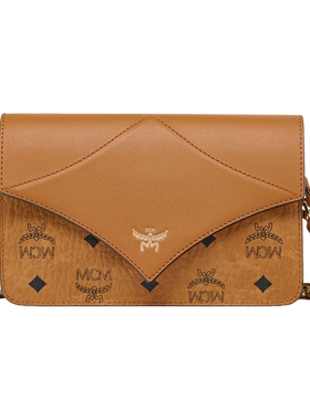 【夏季新品】MCM DIAMOND 迷你信封包链条单肩斜挎包女包通勤