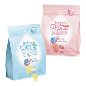 贝欧宝活性益生菌糖水蜜桃蓝莓味