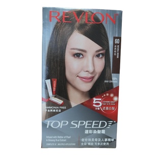 港版正品美国露华浓REVLON速彩染发剂膏染色焗油膏纯植物遮盖白发