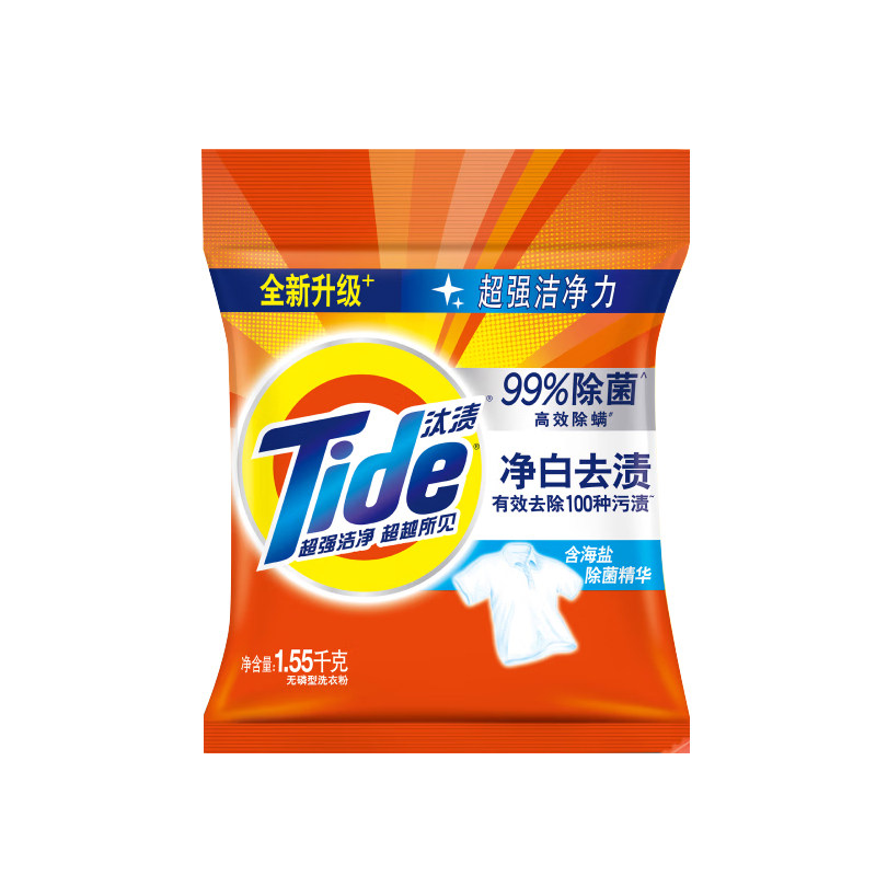 汰渍净白洗衣粉1.55kg