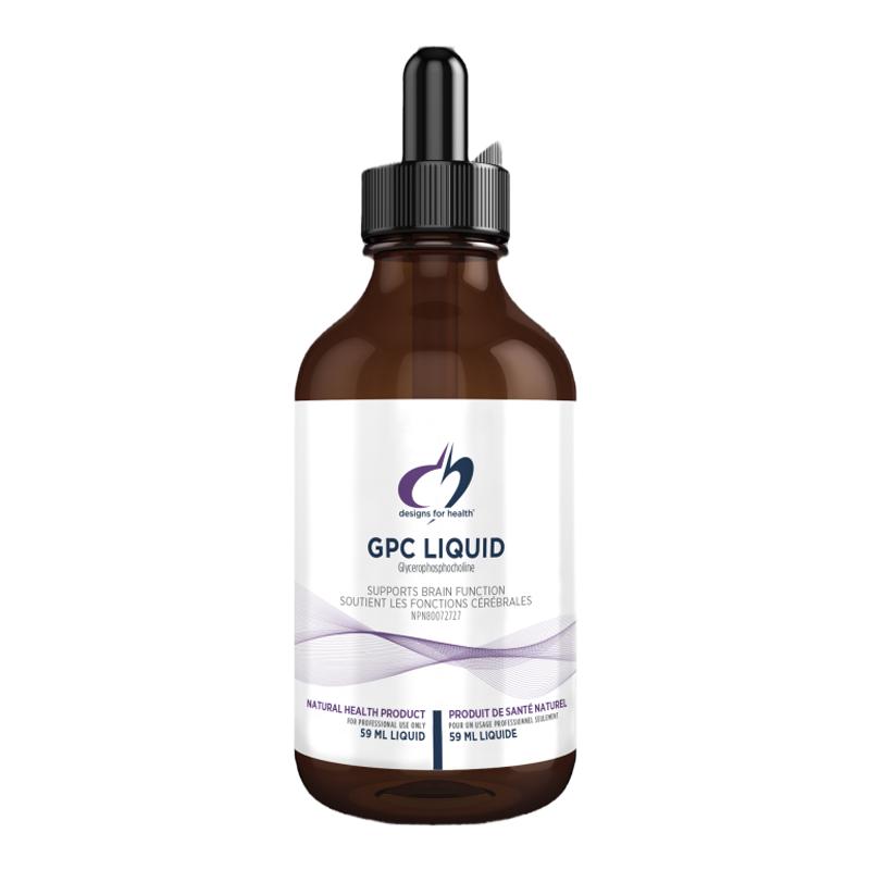 Designs for Health GPC Liquid液体甘油磷酸胆碱大脑保健