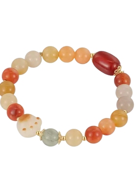 阿吉豆手链女时尚串珠招财手串