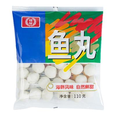 桂冠鱼丸速冻火锅丸子